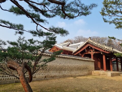 Jongmyo, an old palace in Korea