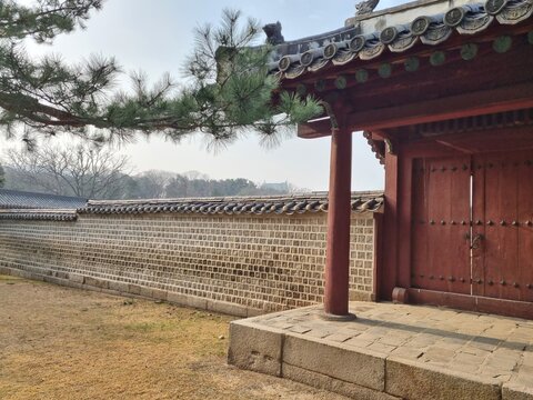 Jongmyo, an old palace in Korea
