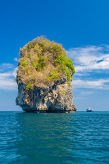 Naklejka premium Camel Rock near Phi-Phi island in Thailand