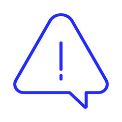 warning message Vector icon which is suitable for commercial work and easily modify or edit it

