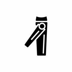 NAIL CLIPPERS icon in vector. Logotype