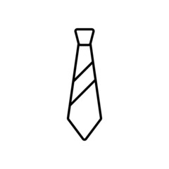necktie icon, tie vector, professional illustration