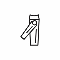 NAIL CLIPPERS icon in vector. Logotype