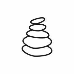 STONE icon in vector. Logotype
