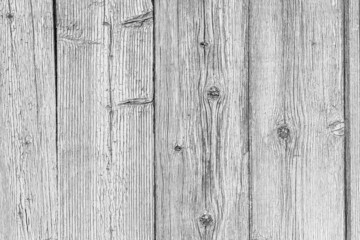 Wooden background. Old black and white painted fence in good condition. Solid wooden wall from weathered cracked boards. Barn wood wall.