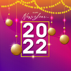 New Year Celebration Template.