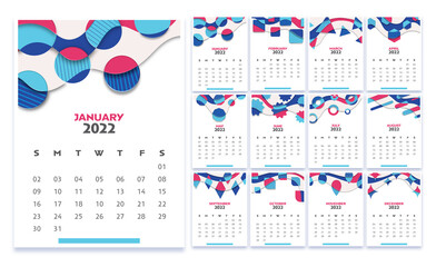 2022 Calendar Template 