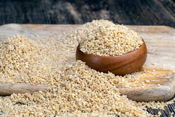 bulgur porridge is made from wheat grain