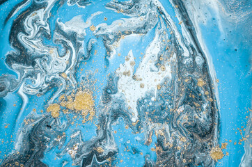 Abstract ocean- ART. Natural Luxury. Style incorporates the swirls of marble or the ripples of agate.Extra special and luxurious.Oriental painting. Abstract fantasia. Treasury of art. Beautiful onyx.