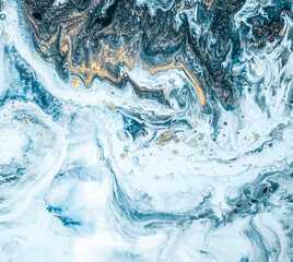 Abstract ocean- ART. Natural Luxury. Style incorporates the swirls of marble or the ripples of agate.Extra special and luxurious.Oriental painting. Abstract fantasia. Treasury of art. Beautiful onyx.