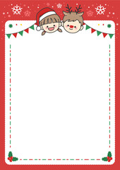 Christmas, children, Merry Christmas, holidays, diaries, stickers.