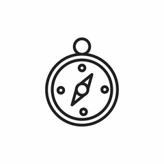 COMPASS icon in vector. Logotype