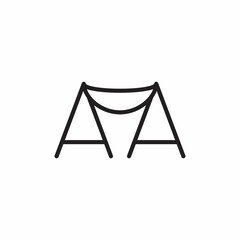 HOMMOCK icon in vector. Logotype