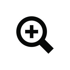 Fototapeta premium Zoom in icon