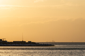Fototapeta premium City at sea