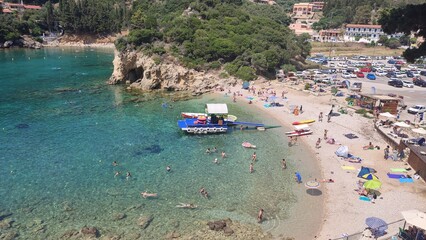 Greece, island Korfu. Palaiokastritsa area.