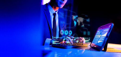 Finance business investment data analytics strategy report, crypto currency blockchain stock...