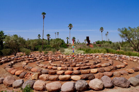 Anima, Andre Heller's imaginative botanical garden in Marrakech, Morocco.