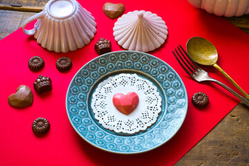 ハートのチョコレート