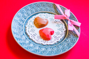 ハートのチョコレート