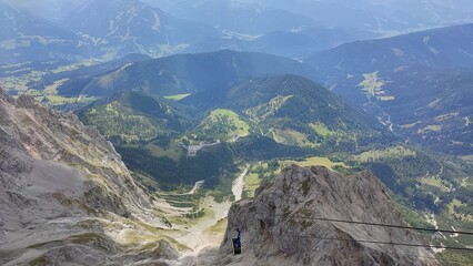 Dachstein mountain suroundinds in Austrian apls