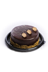 Delicious Sweet Bakery Patisserie Food Menu Gourmet Meal Dessert Chocolate Strawberry Lemon Flour Cake Pie Piece Chicken Fry Cheese Pizza Bread Still Product Blank Background