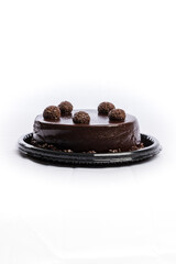 Delicious Sweet Bakery Patisserie Food Menu Gourmet Meal Dessert Chocolate Strawberry Lemon Flour Cake Pie Piece Chicken Fry Cheese Pizza Bread Still Product Blank Background