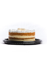 Delicious Sweet Bakery Patisserie Food Menu Gourmet Meal Dessert Chocolate Strawberry Lemon Flour Cake Pie Piece Chicken Fry Cheese Pizza Bread Still Product Blank Background