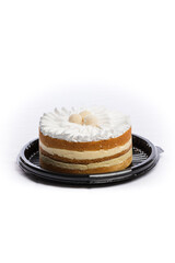 Delicious Sweet Bakery Patisserie Food Menu Gourmet Meal Dessert Chocolate Strawberry Lemon Flour Cake Pie Piece Chicken Fry Cheese Pizza Bread Still Product Blank Background