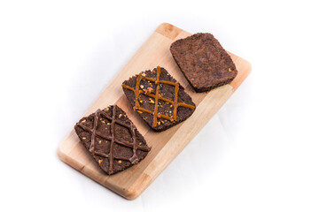 Delicious Sweet Bakery Patisserie Food Menu Gourmet Meal Dessert Chocolate Strawberry Lemon Flour Cake Pie Piece Chicken Fry Cheese Pizza Bread Still Product Blank Background