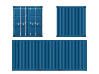 Cargo container set
