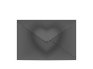 Envelope heart
