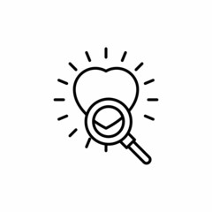 Find Favorite Product icon in vector. Logotype