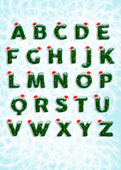 new year alphabet