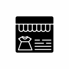 Web Shop icon in vector. Logotype
