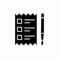 Fototapeta premium Order Checkout icon in vector. Logotype