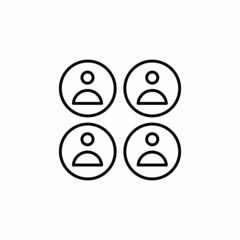 Customer icon in vector. Logotype