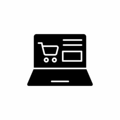 Online Shopping icon in vector. Logotype