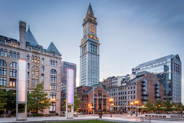 View of the architecture of Boston in Massachusetts, USA.