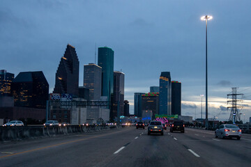 Obraz premium I45 Houston Views