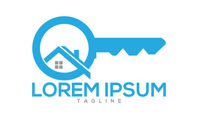 Unique real estate logo Modern and minimalist vector and abstract logo