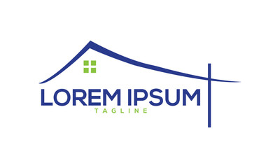 Unique real estate logo Modern and minimalist vector and abstract logo