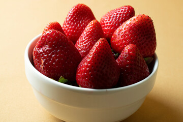 bowl of strawberries