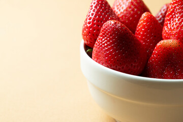 strawberries in a bowl