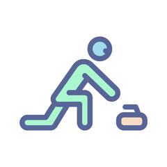 Curling Icon
