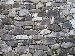 Obraz premium 長谷寺 石垣