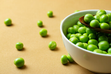 peas in a bowl