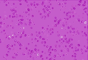 Light Purple vector backdrop with dots.