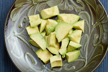 アボカドのダイスカット