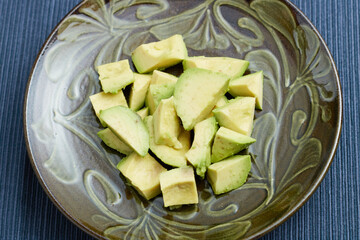 アボカドのダイスカット